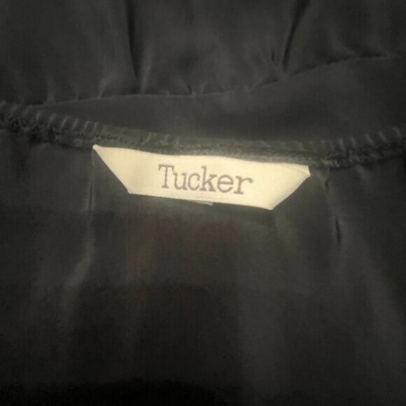 TUCKER Midi Off the Shoulder (or on!) Dress - Black - Size Medium - Picture 5 of 8